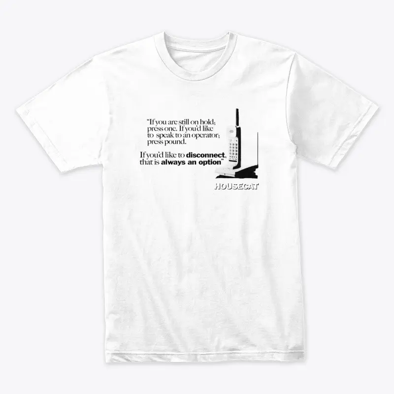 Disconnection Tee (white)